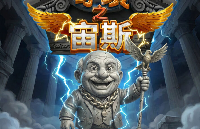 奇蹟之宙斯老虎機雷神主題高倍率遊戲畫面與雷電效果